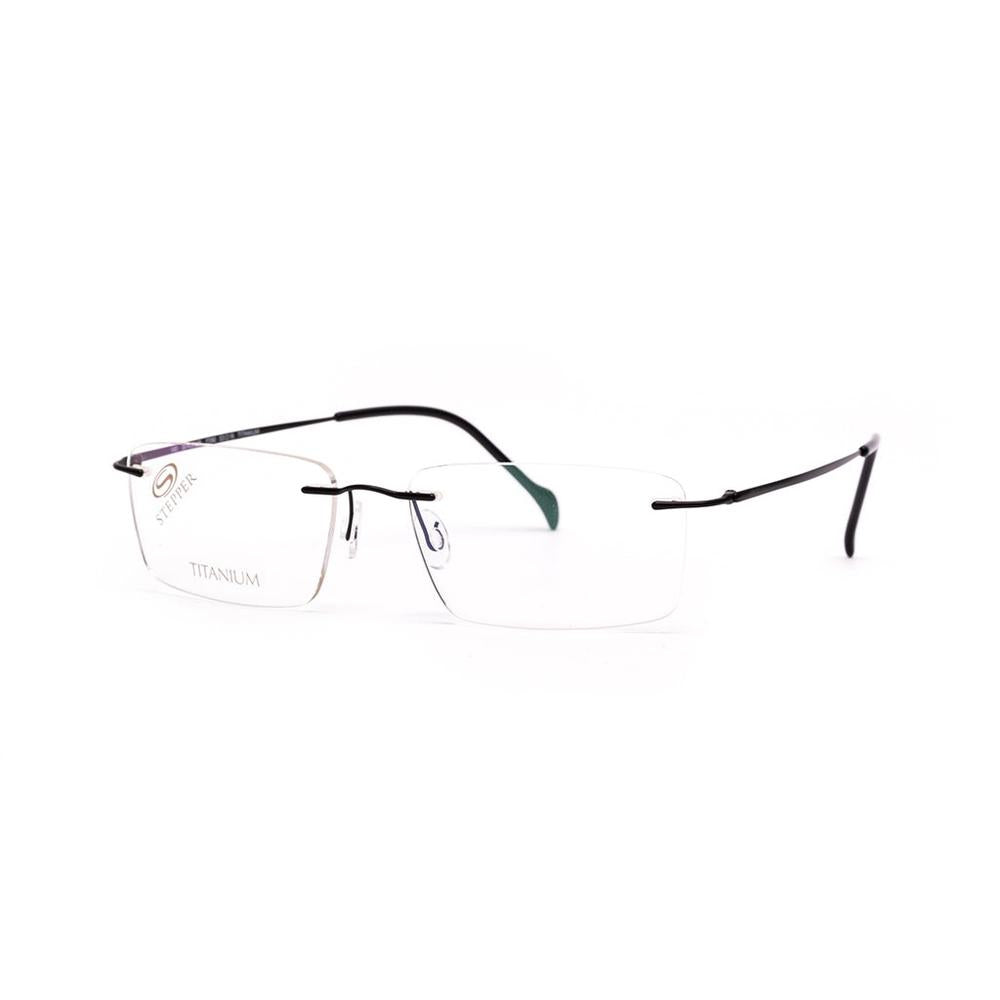 STEPPER SI-4253B F090 UNISEX OPTICAL FRAME BLACK